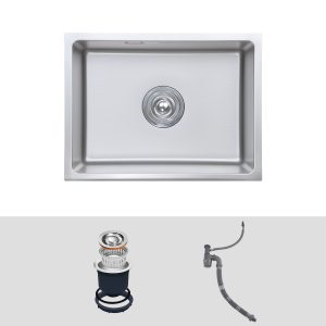 Ảnh công trình thực tế Chậu Rửa Chén 1 Hộc KLUGER KU6045FS Basic Inox 304 600mm