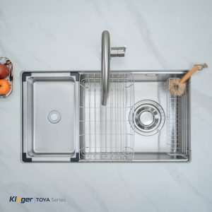 Ảnh công trình thực tế Chậu Rửa Chén KLUGER KY8045ST Plus 1 Hố 800mm Inox 304