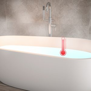 Ảnh công trình thực tế Bồn Tắm Ngâm Mowoen MW8024-170 Đặt Sàn 1700mm Nguyên Khối