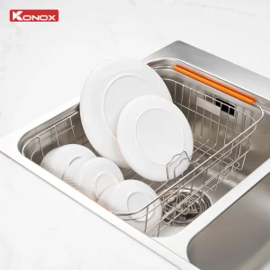 Ảnh công trình thực tế Chậu Rửa Bát KONOX Tari 7851TD 2 Hố Cân R50 Inox 304