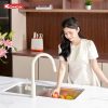 Chậu Rửa Bát Lắp Âm KONOX Tari 8246DU 2 Hố Lệch 820mm - ảnh 4