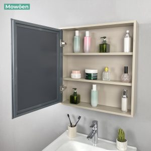 Ảnh công trình thực tế Tủ Lavabo Nhựa PVC Mowoen MW2702-60 600mm Chậu Sứ