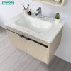 Tủ Lavabo Nhựa PVC Mowoen MW2702-80 Chậu Sứ Khổ 800mm - ảnh 4