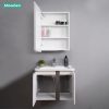 Tủ Lavabo Nhựa PVC MOWOEN MW2703-60 600mm Kèm Gương LED - ảnh 4