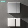 Bộ Tủ Lavabo Nhựa PVC Mowoen MW2703-70 Treo Tường 700mm