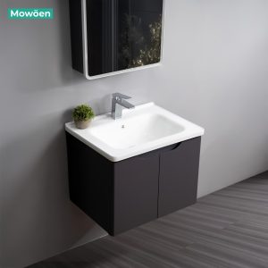 Ảnh công trình thực tế Bộ Tủ Lavabo Nhựa PVC MOWOEN MW2706-60 Treo Tường 600mm