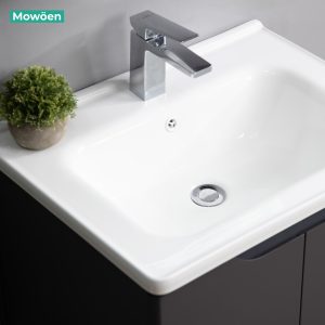 Ảnh công trình thực tế Bộ Tủ Lavabo Nhựa PVC MOWOEN MW2706-60 Treo Tường 600mm