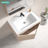 Tủ Lavabo Nhựa PVC MOWOEN MW2708-80 800mm Chậu Sứ Chống Tràn - ảnh 2