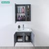 Bộ Tủ Lavabo Nhựa PVC MOWOEN MW2709-1-60 Treo Tường 600mm - ảnh 3
