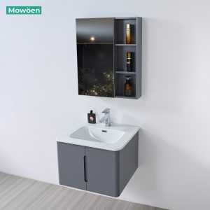 Ảnh công trình thực tế Bộ Tủ Lavabo Nhựa PVC MOWOEN MW2709-1-60 Treo Tường 600mm