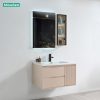 Bộ Tủ Lavabo Nhựa PVC MOWOEN MW2822-80 Treo Tường 800mm Có Tủ Cột - ảnh 2
