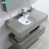 Tủ Lavabo Nhựa PVC MOWOEN MW2826-100 1000mm Hai Tầng Tủ - ảnh 4