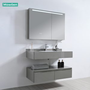Ảnh công trình thực tế Tủ Lavabo Nhựa PVC MOWOEN MW2826-100 1000mm Hai Tầng Tủ