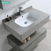 Tủ Lavabo Nhựa PVC MOWOEN MW2826-80 800mm Kèm Gương LED - ảnh 5