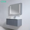 Bộ Tủ Lavabo Nhựa PVC MOWOEN MW2828-100 Treo Tường 1000mm - ảnh 3