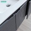 Bộ Tủ Lavabo Nhựa PVC MOWOEN MW2828-100 Treo Tường 1000mm - ảnh 6