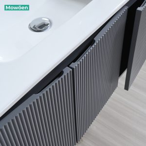 Ảnh công trình thực tế Bộ Tủ Lavabo Nhựa PVC MOWOEN MW2828-100 Treo Tường 1000mm