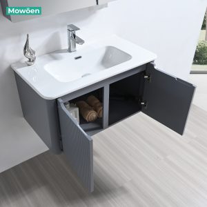 Ảnh công trình thực tế Bộ Tủ Lavabo Nhựa PVC MOWOEN MW2828-80 Khổ 800mm