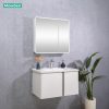 Tủ Lavabo Nhựa PVC MOWOEN MW2703-80 Khổ 800mm Kèm Tủ Gương LED - ảnh 2