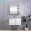Tủ Lavabo Nhựa PVC MOWOEN MW2703-80 Khổ 800mm Kèm Tủ Gương LED - ảnh 4