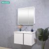 Tủ Lavabo Nhựa PVC MOWOEN MW2703-80 Khổ 800mm Kèm Tủ Gương LED - ảnh 3
