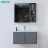 Tủ Lavabo Nhựa PVC Mowoen MW2709-80 800mm Treo Tường