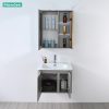 Bộ Tủ Lavabo Nhựa PVC MOWOEN MW2710-60 Treo Tường 600mm - ảnh 4