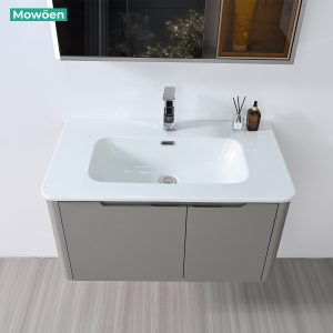 Ảnh công trình thực tế Tủ Lavabo Nhựa PVC Mowoen MW2710-80 800mm Tủ Gương LED