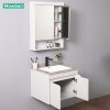 Tủ Lavabo Nhựa PVC Mowoen MW2805-60 Khổ 600mm Chậu Liền Mạch - ảnh 3