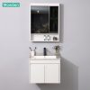 Tủ Lavabo Nhựa PVC Mowoen MW2805-60 Khổ 600mm Chậu Liền Mạch