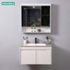 Bộ Tủ Lavabo Nhựa PVC MOWOEN MW2805-80 Treo Tường 800mm