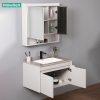 Bộ Tủ Lavabo Nhựa PVC MOWOEN MW2805-80 Treo Tường 800mm - ảnh 3