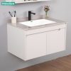 Bộ Tủ Lavabo Nhựa PVC MOWOEN MW2805-80 Treo Tường 800mm - ảnh 8