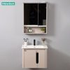 Tủ Lavabo Nhựa PVC MOWOEN MW2807-60 Khổ 600mm Kèm Tủ Gương LED - ảnh 4