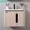 Tủ Lavabo Nhựa PVC MOWOEN MW2807-60 Khổ 600mm Kèm Tủ Gương LED - ảnh 8