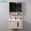 Bộ Tủ Lavabo Nhựa PVC MOWOEN MW2807-80 Treo Tường 800mm