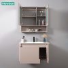 Bộ Tủ Lavabo Nhựa PVC MOWOEN MW2807-80 Treo Tường 800mm - ảnh 4