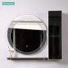 Tủ Lavabo Nhựa PVC Mowoen MW2811-80 Gương Tròn 600mm - ảnh 8