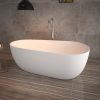 Bồn Tắm Ngâm Mowoen MW8024-170 Đặt Sàn 1700mm Nguyên Khối - ảnh 2