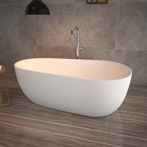 Ảnh công trình thực tế Bồn Tắm Ngâm Mowoen MW8024-170 Đặt Sàn 1700mm Nguyên Khối