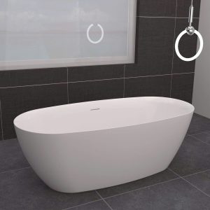 Ảnh công trình thực tế Bồn Tắm Ngâm Mowoen MW8223P-170 Đặt Sàn 1700mm Lòng Sâu
