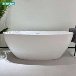 Ảnh công trình thực tế Bồn Tắm Ngâm Mowoen MW8223P-170 Đặt Sàn 1700mm Lòng Sâu