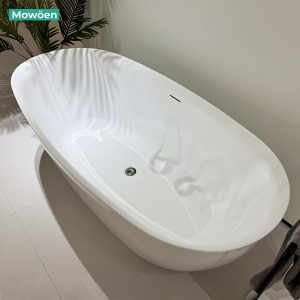 Ảnh công trình thực tế Bồn Tắm Ngâm Mowoen MW8223P-170 Đặt Sàn 1700mm Lòng Sâu