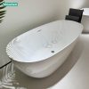 Bồn Tắm Ngâm Mowoen MW8223P-170 Đặt Sàn 1700mm Lòng Sâu - ảnh 7