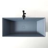 Bồn Tắm Ngâm Mowoen MW001 Matt Gray Đặt Sàn 1700mm - ảnh 3