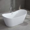 Bồn Tắm Ngâm Mowoen MW8207B-160 Đặt Sàn 1600mm - ảnh 2