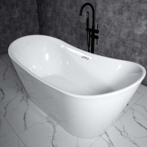 Ảnh công trình thực tế Bồn Tắm Ngâm Mowoen MW8207B-160 Đặt Sàn 1600mm