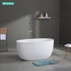 Bồn Tắm Ngâm Mowoen MW8227P-130 Đặt Sàn 1300mm Acrylic - ảnh 4