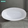 Bồn Tắm Ngâm Mowoen MW8227P-130 Đặt Sàn 1300mm Acrylic - ảnh 3