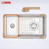 Chậu Rửa Chén KONOX Tari Smart 8047PP 1 Hố Bề Mặt Hạt Smart - ảnh 7